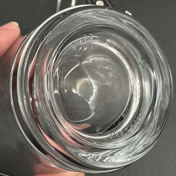 Bormioli Rocco Cappuccino Glasses Coffee Cups Espresso Vitrosax Italy Clear - Picture 9 of 10